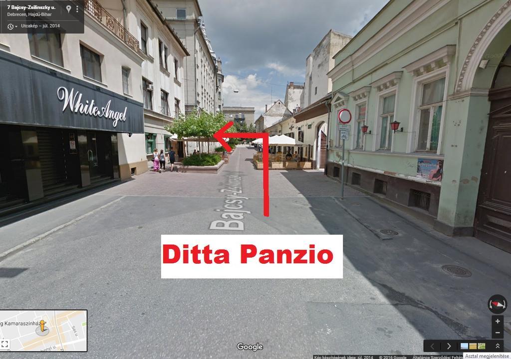 Ditta Panzio 德布勒森 外观 照片